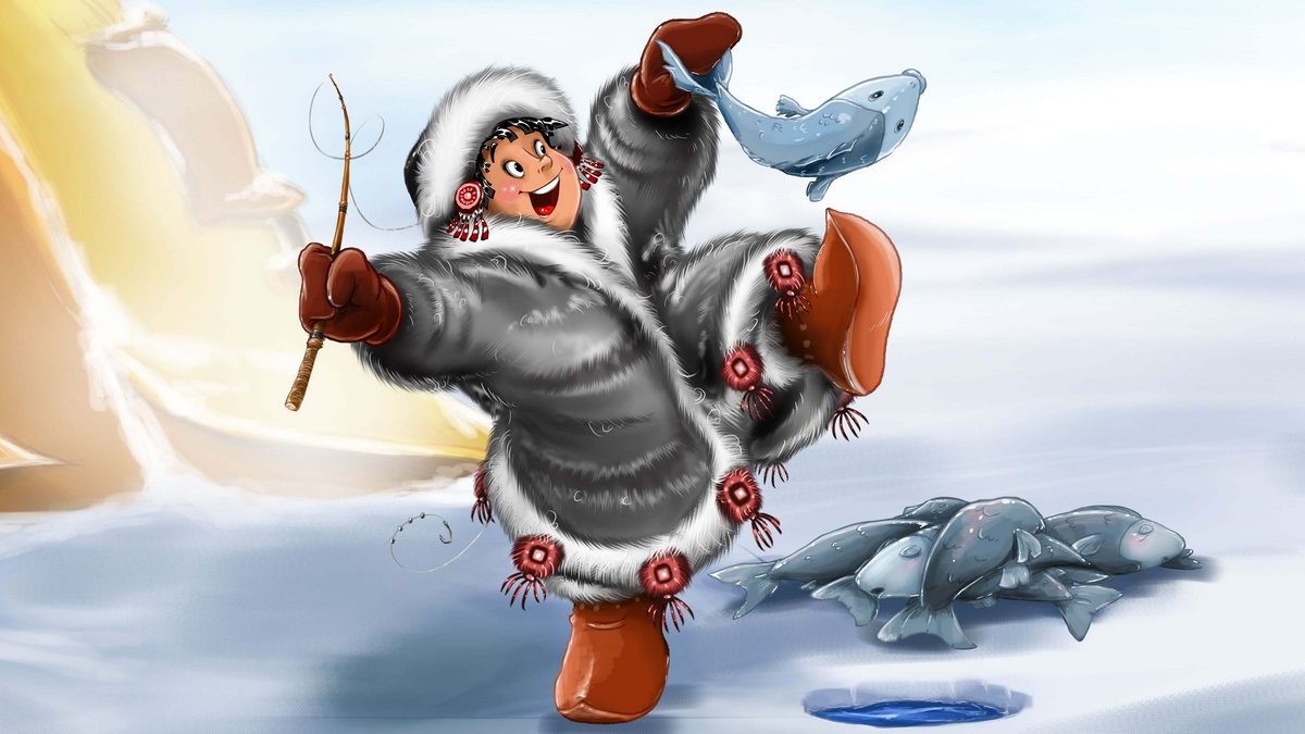 Grandpa Benny visits the North Pole — page 13