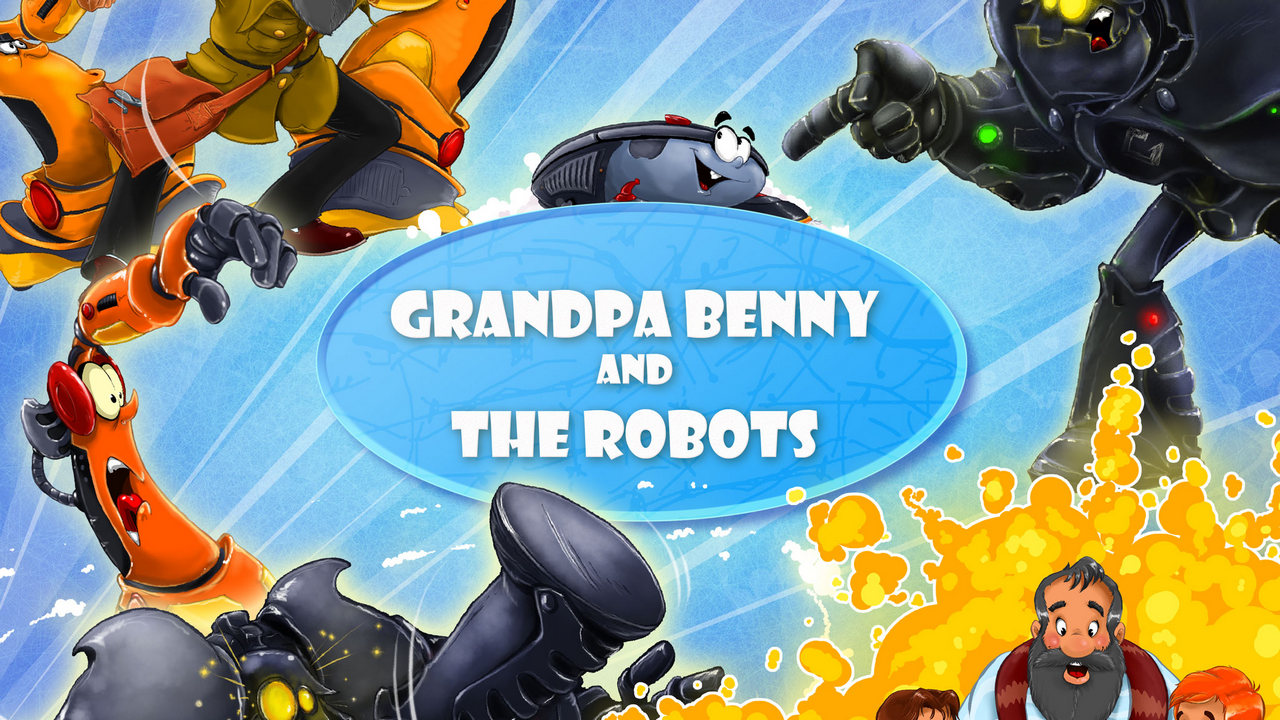 Grandpa Benny and the Robots — cover image