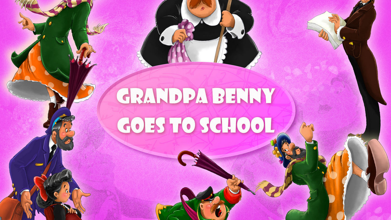 Grandpa Benny goes to School — cover image